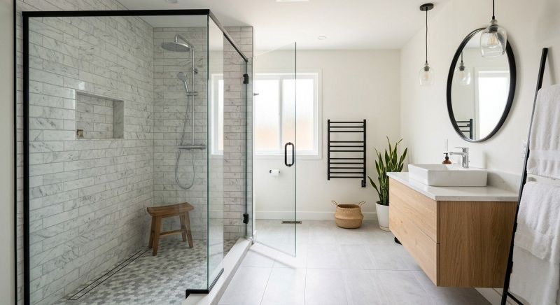 Tub To Shower Conversion in Burlington, NJ
